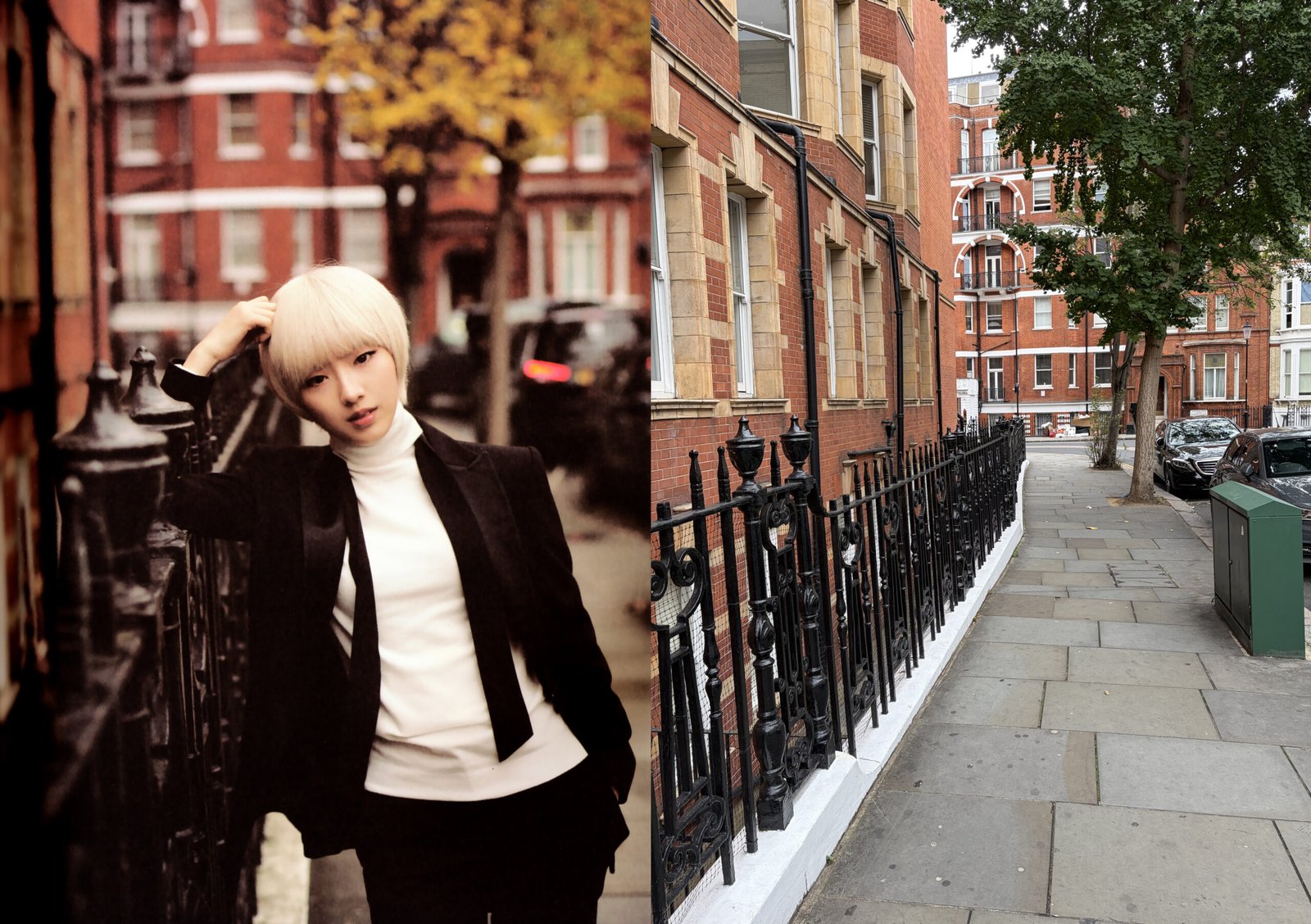 This photo from HaSeul's album was taken on Cheniston Gardens.