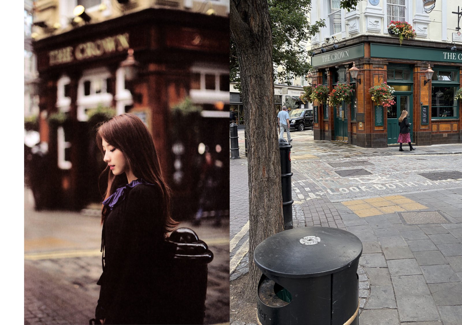 This photo from HaSeul's album was taken at Seven Dials.